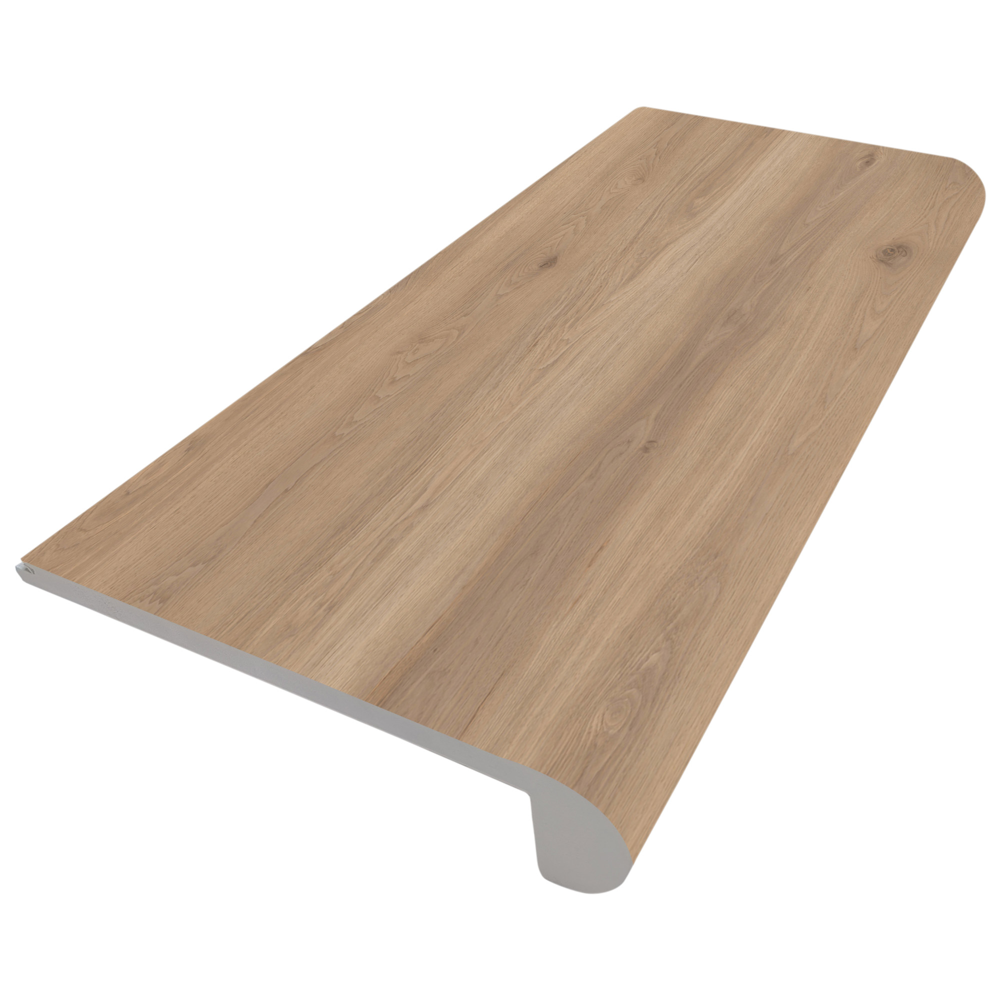 Lone Star Spirit XL Series LI-TS201-S Flush Stair Nose, 94-1/2 in L, 4.34 in W, 0.2 in Thick, SPC, Artisan Touch